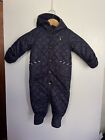 Polo Ralph Lauren Baby Boys 9 Months Quilted Hooded Barn Bunting  Snow Suit