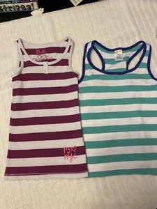 Justice & Gymboree Tanks SZ 6 Great Condition - Picture 1 of 5