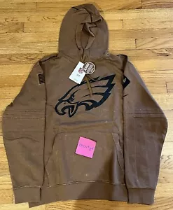 Official Philadelphia Eagles Nike 2023 Salute To Service Club Pullover Hoodie LG - Picture 1 of 3
