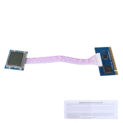 For PC Computer Motherboard Analyzer Kit Digital PCI Tester LCD Post Test Card - Image 1 of 4