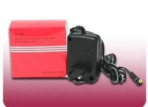 ALIMENTADOR ADAPTADOR TRANSFORMADOR CORRIENTE 9V 500mA 3.5mm x 1.3mm CARGADOR - Picture 1 of 1