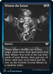 [1x] Witness the Future - Foil Near Mint, English Innistrad: Double Feature MTG  - Picture 1 of 1