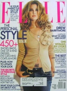 Elle Magazine Oktober 2006 Drew Barrymore Cover Sean Combs Matthew Perry Neu - Bild 1 von 1
