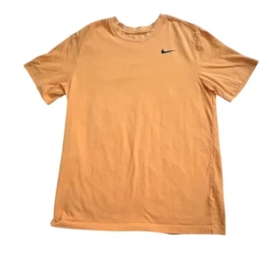 Nike The Nike Tee Adult Short Sleeve T-Shirt-Orange-M-GUC - Picture 1 of 5