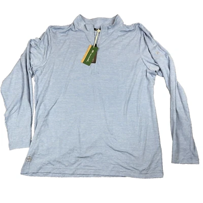 Camisa Travis Mathew Havasu 2.0 Performance XXL Azul Golf Exterior Comp. Logo NUEVO Foto 1 de 4