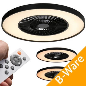 B-Ware Deckenventilator mit LED-Leuchte 60cm Dimmbar Farbtemperatur wählbar - Bild 1 von 10