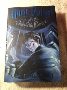 Harry Potter and the Order of the Phoenix By J. K. Rowling Hardcover 1st Edition - Imagen 1 de 12