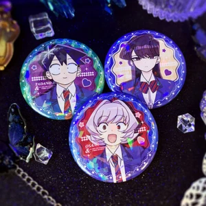 Distintivo laser anime Komi non può comunicare Komi Shouko Hitomi Tsuchiya merce regalo - Foto 1 di 16