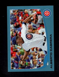 Alberto Cabrera Chicago Cubs 2013 Topps Walmart Blue #534