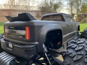 Arrma Big Rock spoiler ala posteriore personalizzato labbro stivale basso profilo BRCC - Foto 1 di 9
