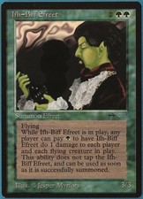 Ifh-Biff Efreet Arabian Nights MINT Green Rare MAGIC CARD (ID# 235881) ABUGames