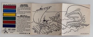 Vintage RARE Pinocchio Coloring Paper with Paint Included 1970's - Picture 1 of 2