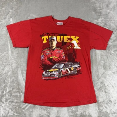 NASCAR Chase Men's Large Red #1 Martin Truex Jr. Short Sleeve T-Shirt Two Sided - Image 1 of 4