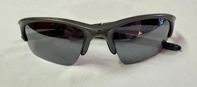 Oakley 03-651 Half Jacket 1.0 XLJ Flat Grey w/ Blk Iridium Lens  - Image 1 of 4