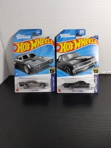 Hot Wheels Lot Of 2 HW Screen Time Fast And Furious #6 #9 - Picture 1 of 9