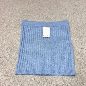 Emory Park Rock Damen Blau Strick Pull On Größe Large Neu mit Etikett - Bild 1 von 12