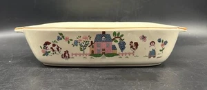 Vintage Jamestown Country Home 9.4” Square Baker Casserole Dish - Picture 1 of 4