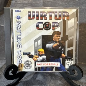 Virtua Cop (Sega Saturn, 1995) - Not For Resale Version