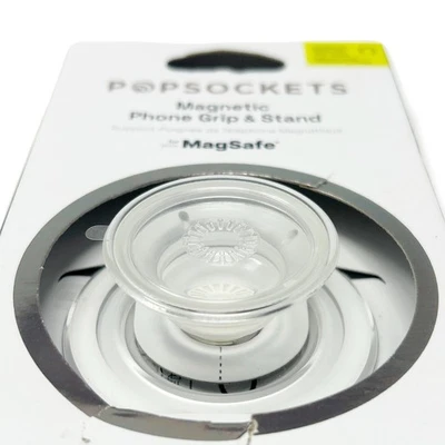 PopSockets Magnetic Phone Grip with MagSafe, Magnetic Adapter - Clear - Image 1 of 3