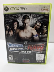 WWE Smackdown Vs Raw 2010 (Microsoft Xbox 360) CIB komplett getestet funktioniert  - Bild 1 von 3