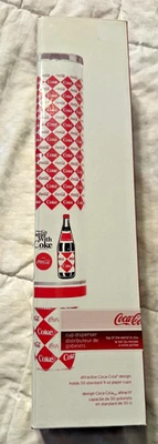 DISPENSADOR DE VASOS DE PARED DE COCA COLA NUEVO EN CAJA CONTIENE 50 TAZAS DE COCA COLA DE 9 OZ Foto 1 de 4