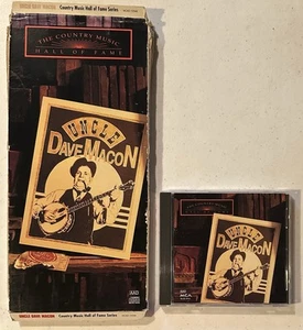 Uncle Dave Macon CD The Country Music Hall Of Fame Series LongBox Long Box - Picture 1 of 3