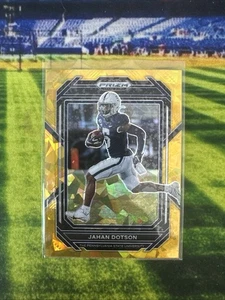 Jahan Dotson 2023 Panini Prizm Draft Picks Gold Cracked Ice #44 Penn State - Picture 1 of 2