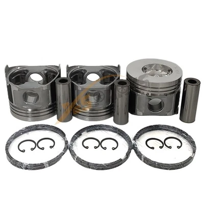 3D82 3TNE82 Piston & ring set for Komatsu 3D82 3TNE82 Engine PC10 PC15 PC20 - Image 1 of 4