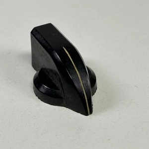 Vintage schwarz RCP Hühnerkopf Zeigerknopf Gitarrenverstärker/Radio 1,2" & 0,25 Schaft - Bild 1 von 9