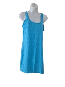 Women Summer Dress Vest Primark Blue UK 12-14 M BEACH Holiday New With Tag - Picture 1 of 3