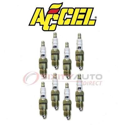 ACCEL Spark Plug for 1971-1974 GMC C35 C3500 Pickup 5.0L 5.7L V8 - Ignition dq - Изображение 1 из 4