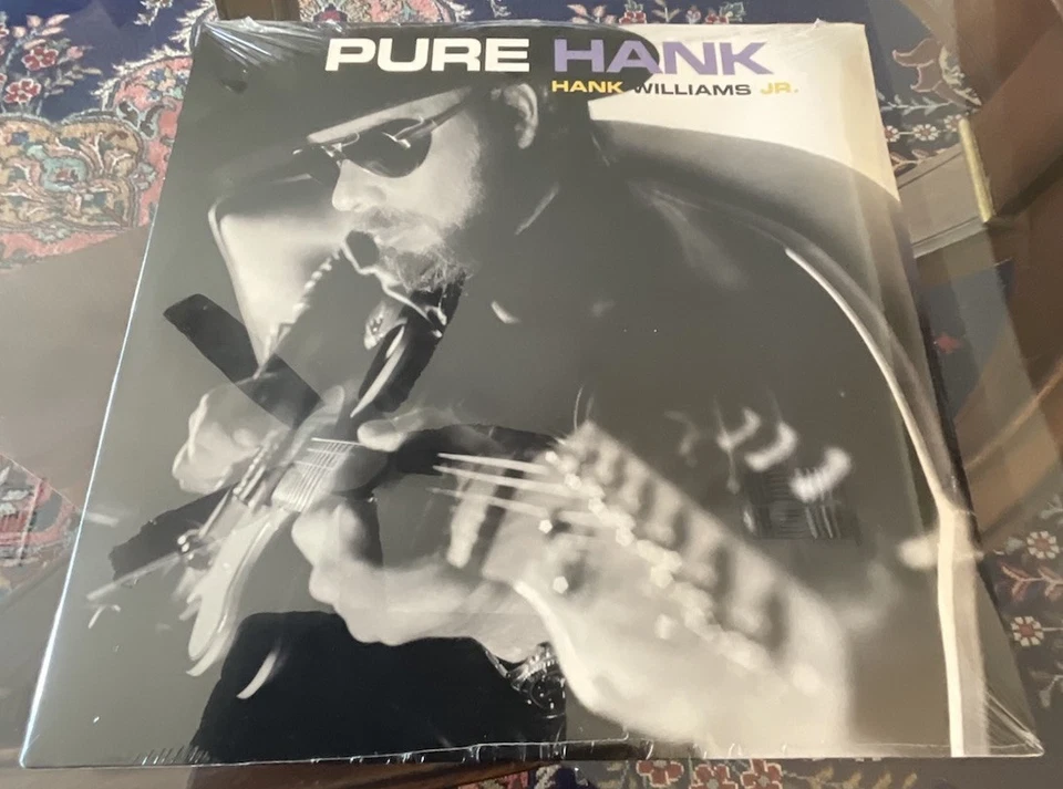 Hank Williams Jr.-Pure Hank-LP -SEALED-Vinyl-Record- “Out Of Print” Rate-Album. - Image 1 of 2