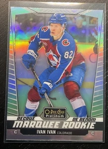 2024-25 O-Pee-Chee Platinum Marquee Rookie Ivan Ivan #273 Rainbow - Bild 1 von 2