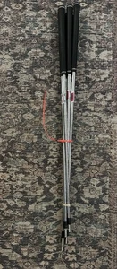 Juego de 6 empuñaduras estándar KBS Junior 580+ ejes de acero extraíbles Golf Pride usadas en excelente estado - Imagen 1 de 4