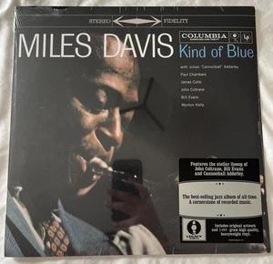 SEALED Miles Davis – Kind Of Blue LP [Remaster, 180g] BLUE NOTE - Picture 1 of 2