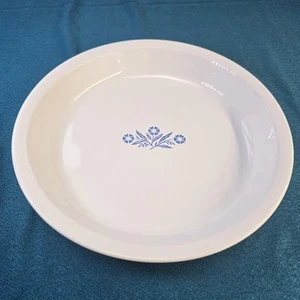 Corning Ware Blue Cornflower Pie Plate Dish 9 inch P309 1-1/4" deep - Picture 1 of 10