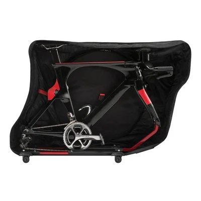 Bolsa de transporte SCICON AEROCOMFORT 3.0 TSA Triathlon Black/White Foto 1 de 4