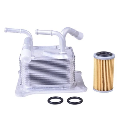 Enfriador de aceite de transmisión automática con filtro para Nissan Versa Note 1,6 L 2012-2019 Foto 1 de 4
