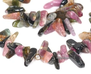 COSMIC SPICE TURMALINA PIEDRA PRECIOSA GRADO A CHIP DE GUIJARROS 12X9MM CUENTAS SUELTAS 7,5 pulgadas - Imagen 1 de 1