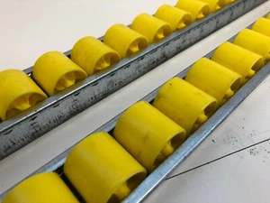 10 x 450 mm Röllchenbahn SSi-Schäfer Röllchenleisten Rollenbahn Rollenleiste - Bild 1 von 3