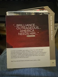 HB0 2012 FYC REAL TIME WITH BILL MAHR DVD - Picture 1 of 1