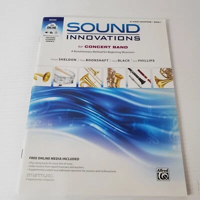 Sound Innovations For Concert Band B Flat Tenor Saxophone Book 1 Songbook  - Image 1 of 4