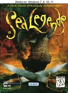 Sea Legends PC Game 1996 Ocean Software Windows 10 11 - Bild 1 von 2