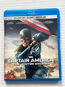 Captain America: The Winter Soldier Blu-ray Disc, 2014, 3D