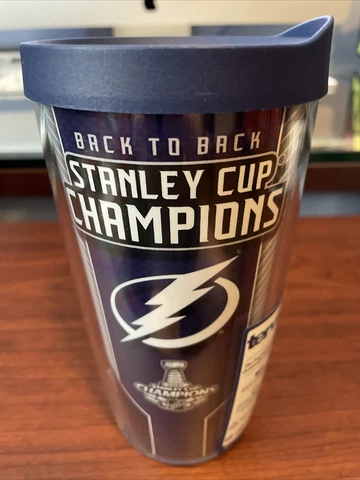 TERVIS 16 oz Tampa Bay Lightning  Stanley Cup Champs NHL Officially Licensed Cover