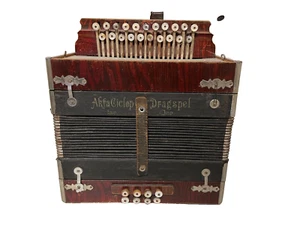 Vintage Akta Ciclop Dragspel Accordion – Sweden – Working, Needs Tuning - Picture 1 of 19