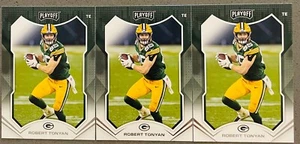 3 Lot 2021 Panini Playoff Football NFL #139 Robert Tonyan Base Card Packers - Picture 1 of 2