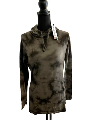 Smartwool 250 Sudadera con Capucha Lana Merino Térmica Base Planta Tinte Negro Mármol Lavado Mediano Foto 1 de 4