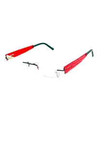 Originale, randlose Designerbrille EXALTO Mod. ATOM Col. 30M - AM2930 - Picture 1 of 5
