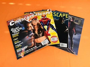 DAREDEVIL & ELEKTRA MARVEL MOVIE 4 MAGAZINE LOT - AFFLECK GARNER CINESCAPE CFQ - Picture 1 of 3